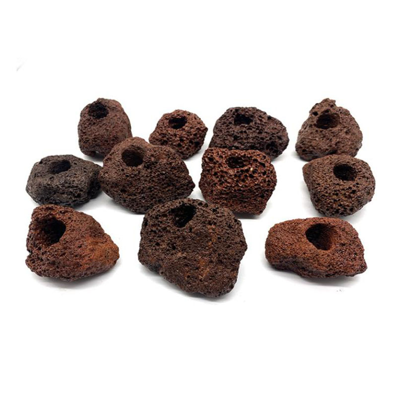 Aquarium Planted Tank Filter - Volcanic Aquarium Decoration Fish Tank Plant