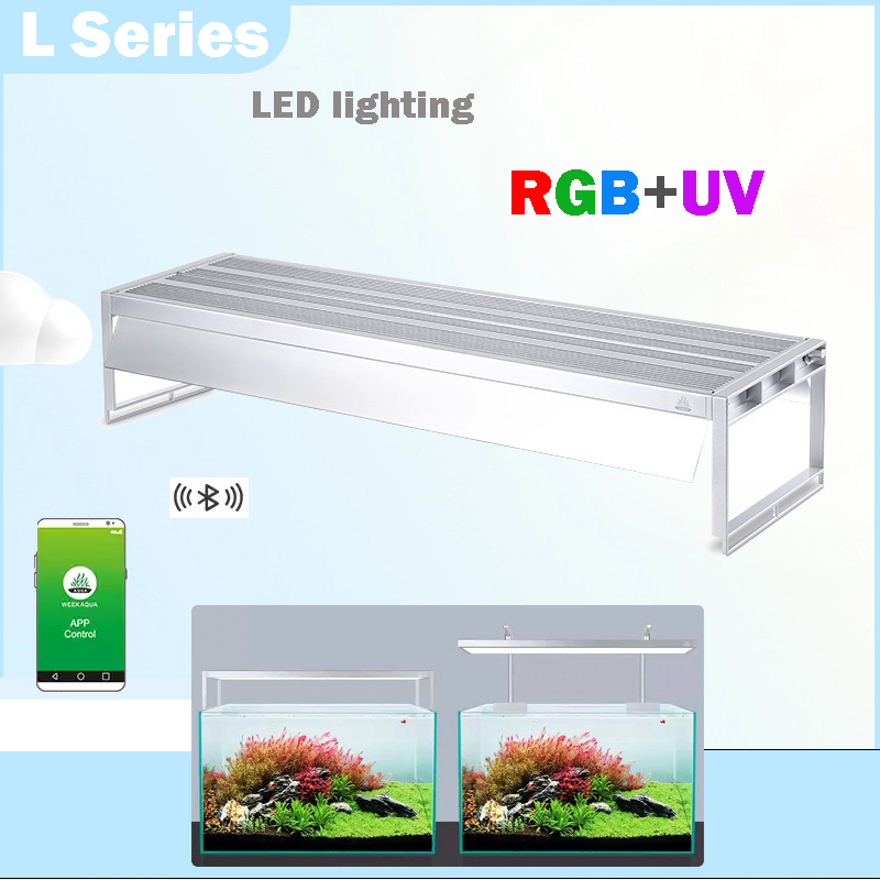 Aquarium Plant Light Spectrum - Week Aqua L Series WRGB UV