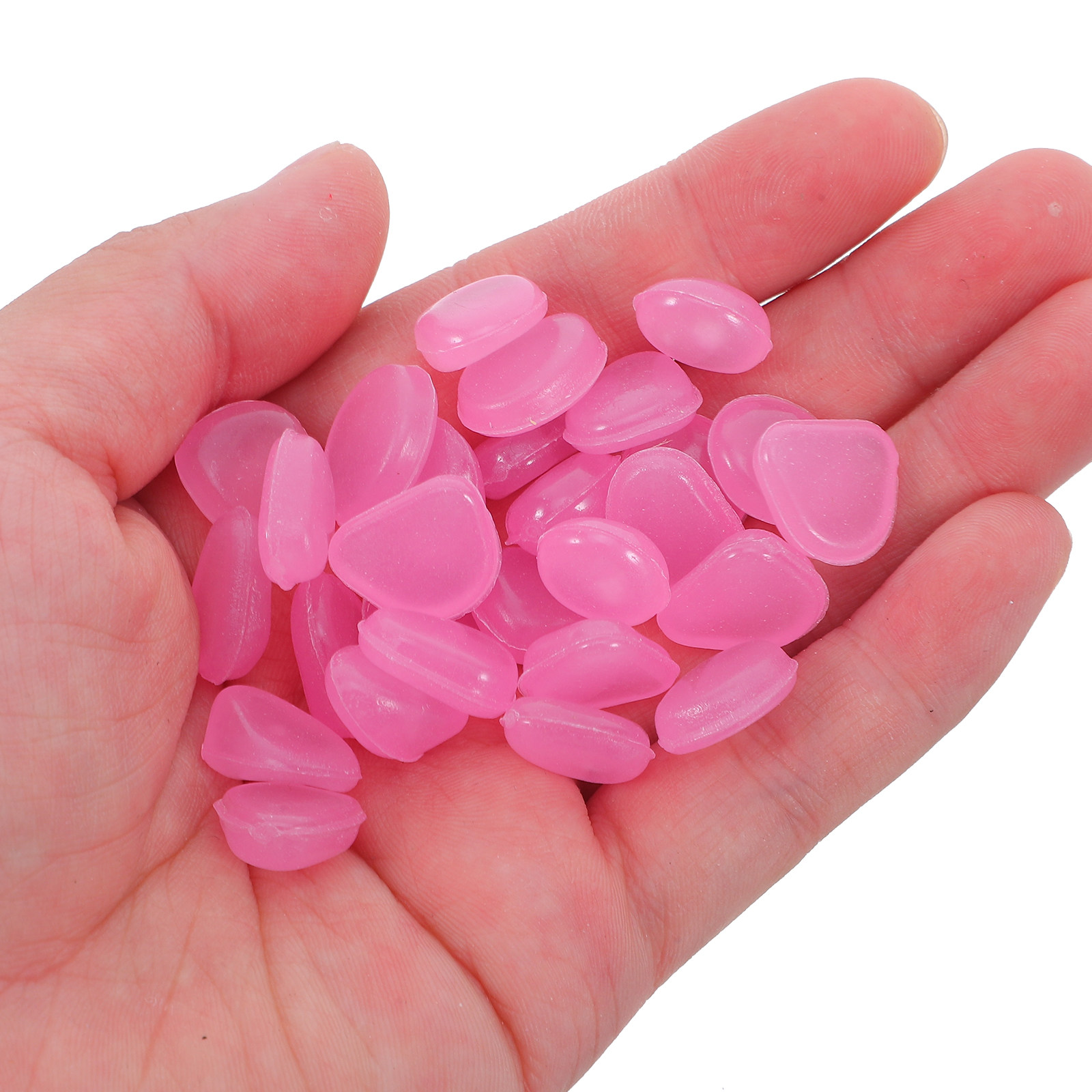 Aquarium Planting - 400Pcs Night Glow Stones Luminous Pebbles