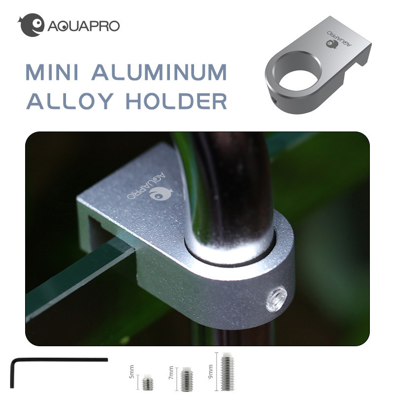 Aquarium Planted Tank Filter - Aquarium Mini Aluminum Alloy Holder Fixing