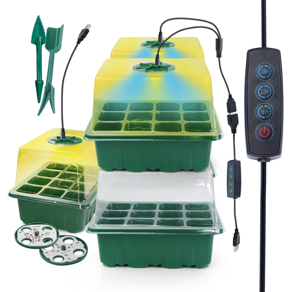 Led Planted Tank Light - LED Nursery Pots with Grow Light