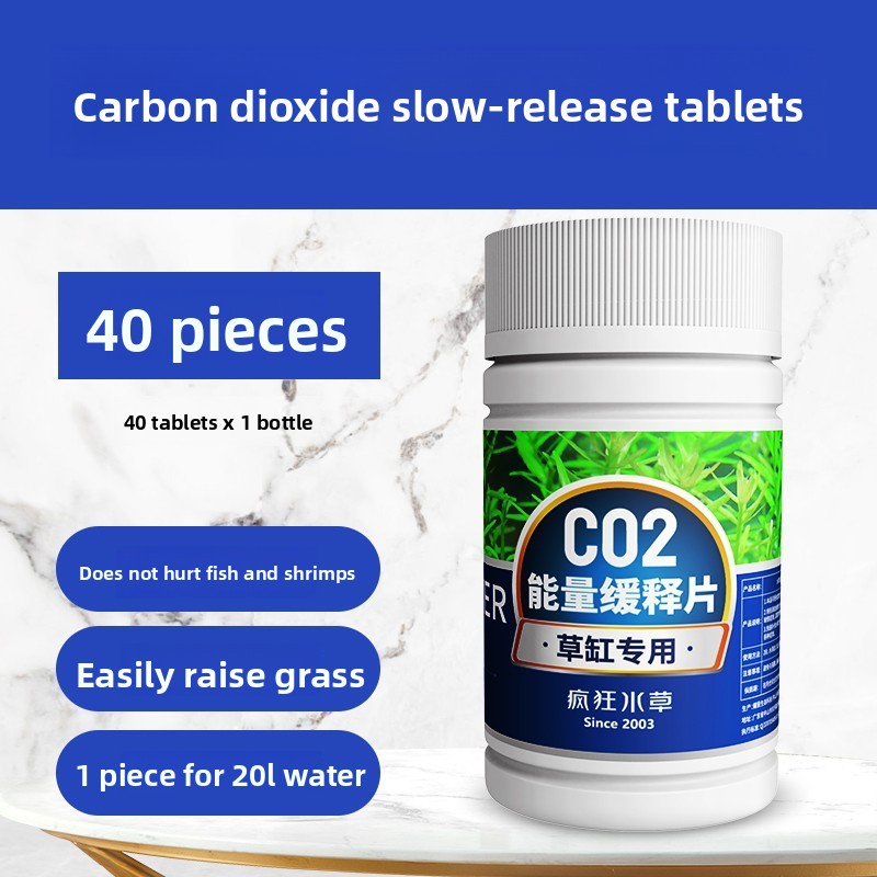 Aquarium Plant Yellowing - FKSC CO2 Booster Tablets for Aquarium