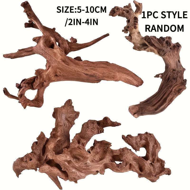 Planted Aquarium Media - 3pcs Natural Tree Trunk Aquarium Decoration