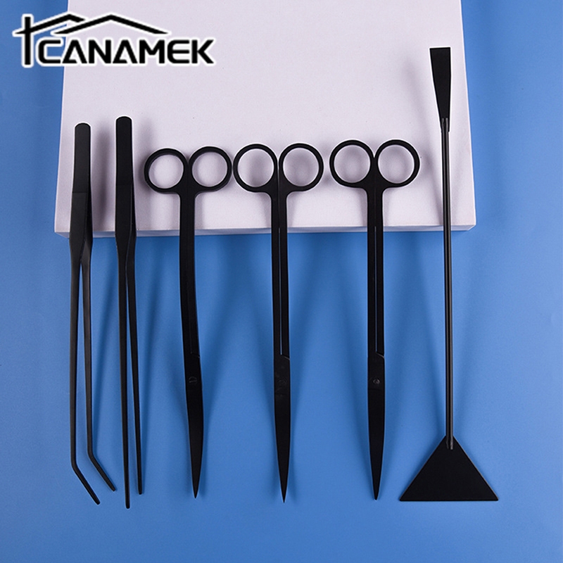 Planted Aquarium Maintenance Kit - 4/5/6PCS Stainless Steel Aquarium Fish Tank