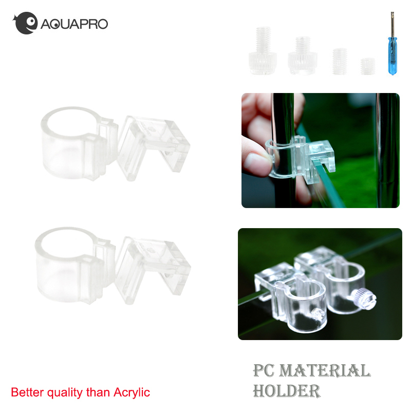 Aquarium Planted Tank Filter - Aquarium Pipe Holder Inflow Outflow PC