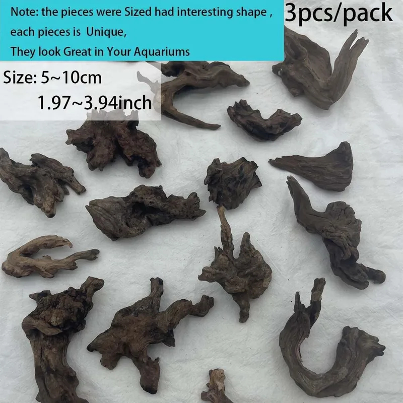 Natural Driftwood for Aquarium - Planted Aquarium Media recension och pris