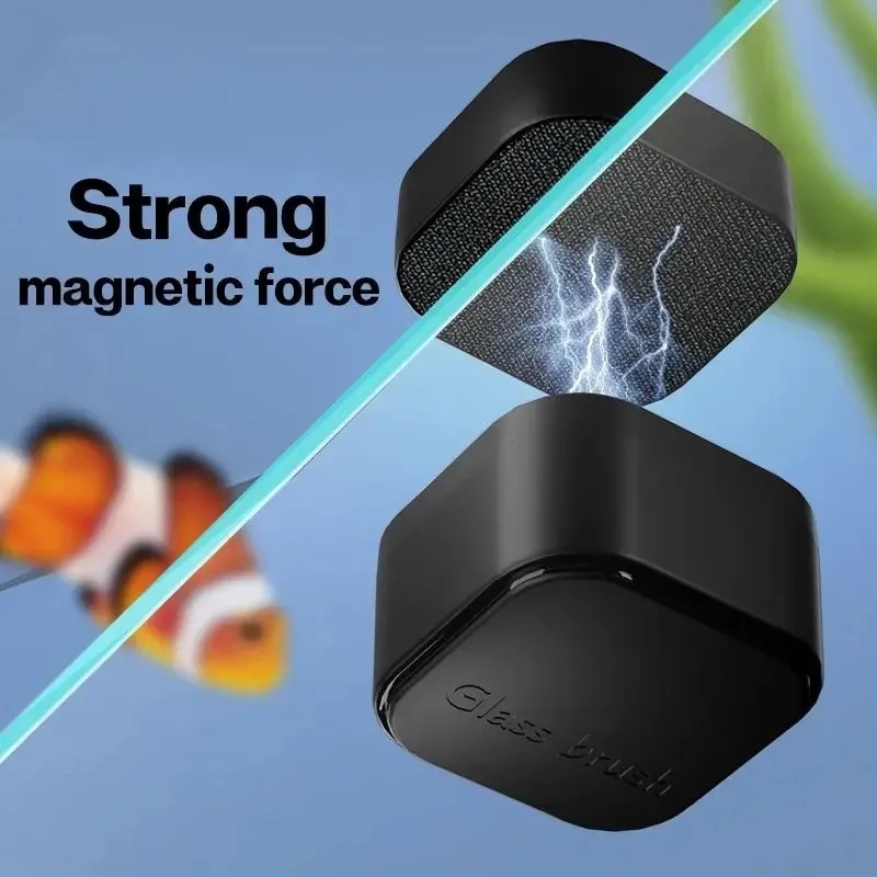 Mini Square Magnetic Brush Aqu - Planted Aquarium Tools recension och pris
