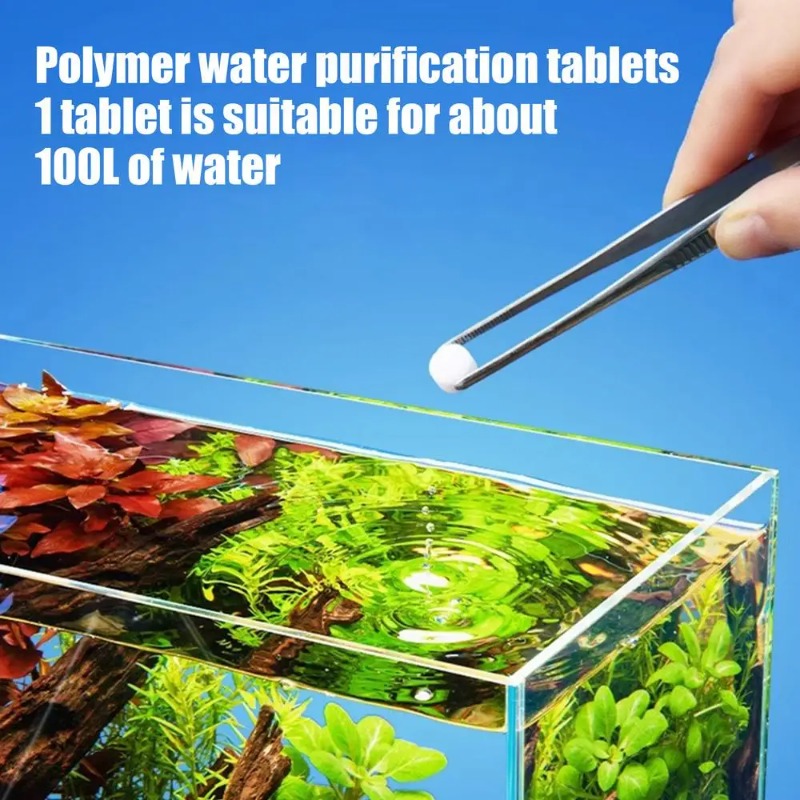 Aquatic Water Purification Tab - Aquarium Plant Yellowing recension och pris