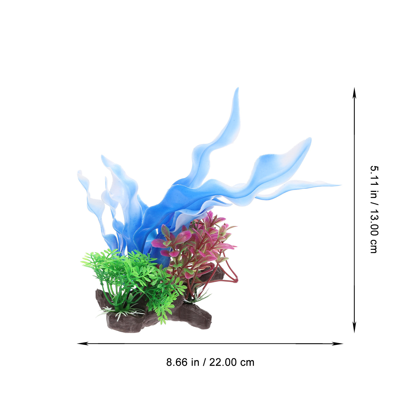 Premium Artificial Water Grass - Aquarium Planted Set Up recension och pris