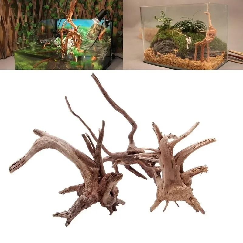 Natural Tree Trunk Driftwood A - Planted Aquarium Media recension och pris