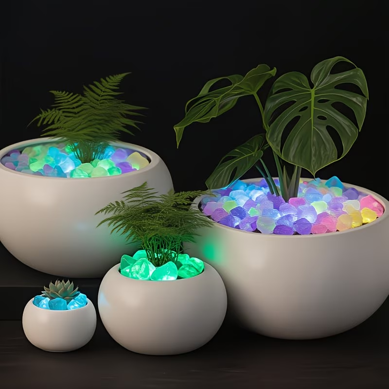 300PCS Luminous Pebble Set,0.9 - Aquarium Planting recension och pris