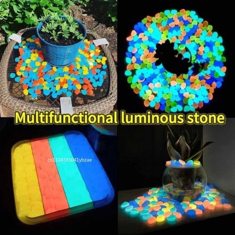 100-800pcs Glow in The Dark Pe - Aquarium Planting recension och pris