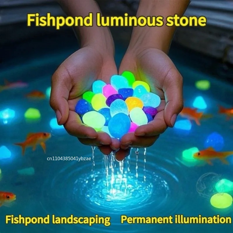 100-800pcs Glow in The Dark Pe - Aquarium Planting recension och pris