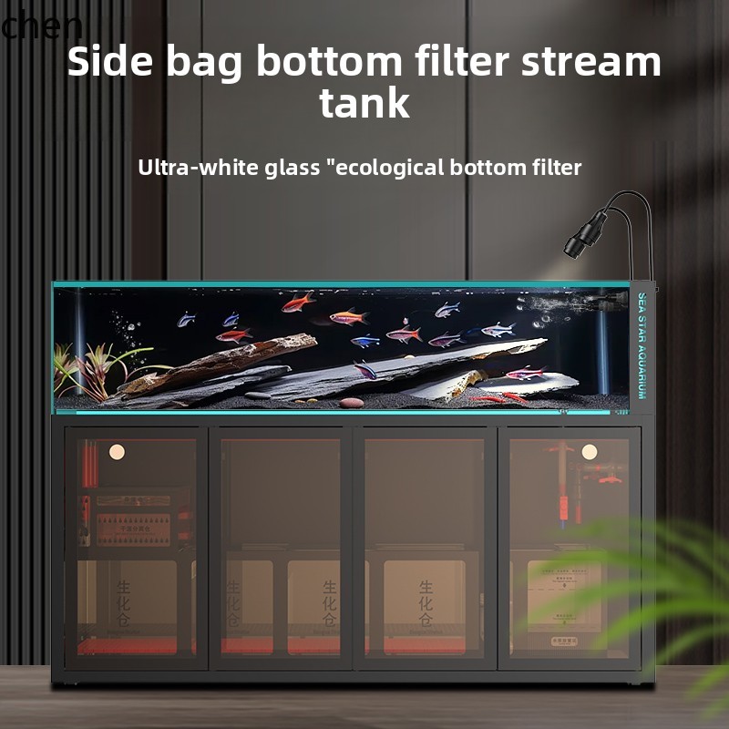ZML Fish Tank Aquarium Bottom  - Aquarium Planted Tank Filter recension och pris
