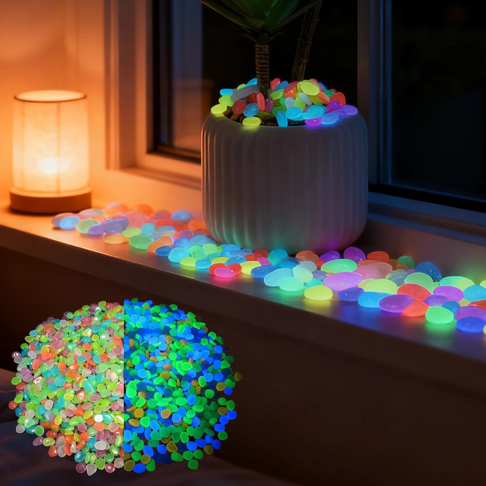 Potted Plants Glow In The Dark - Aquarium Planting recension och pris