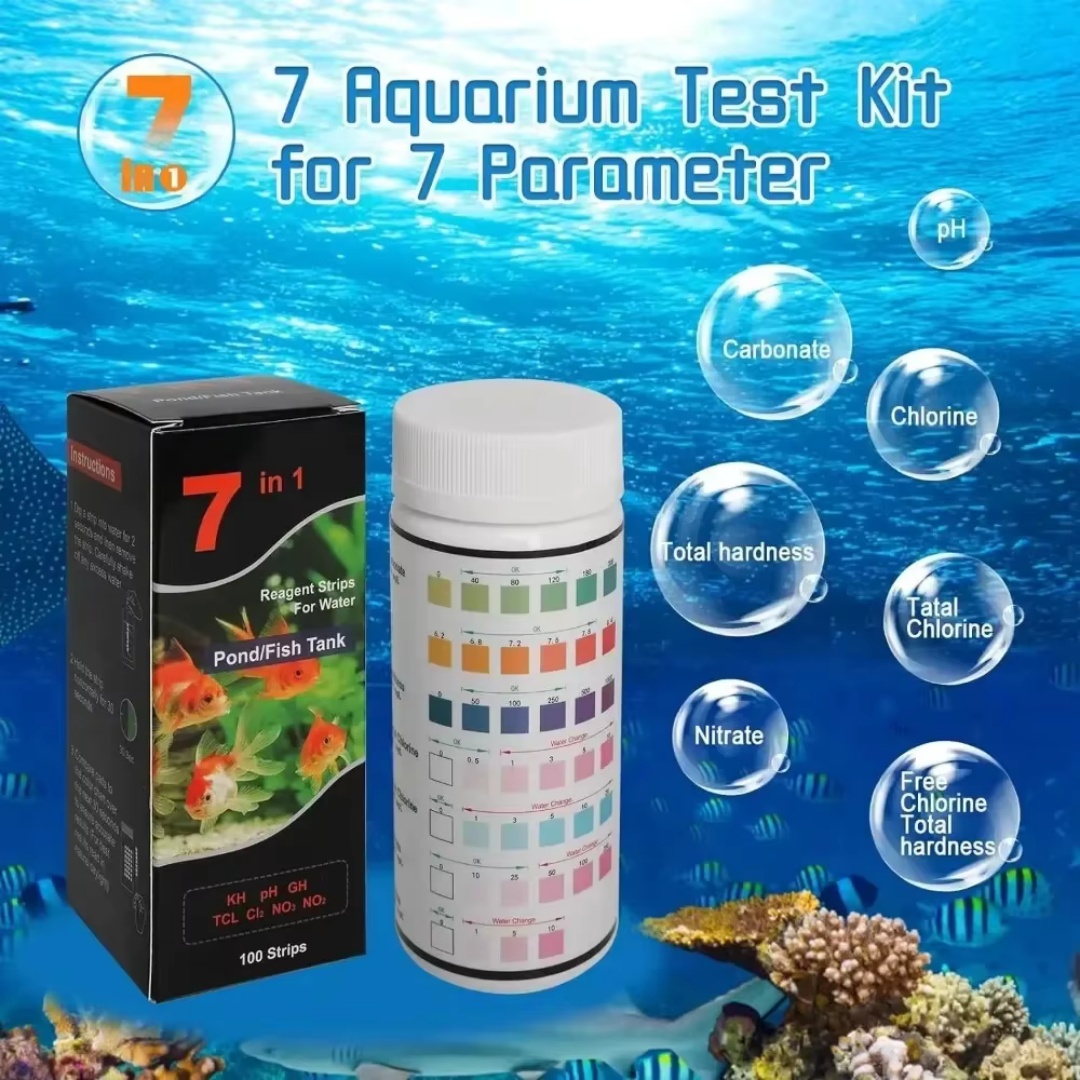 7-in-1 Aquarium Freshwater pH  - Planted Aquarium Test Kit recension och pris