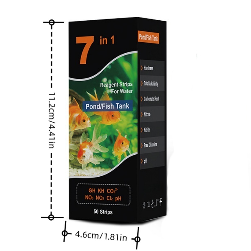 7-in-1 Aquarium Freshwater pH  - Planted Aquarium Test Kit recension och pris
