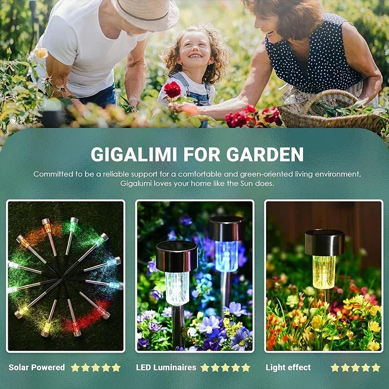 Solar Outdoor Lights Garden La - Led Planted Tank Light recension och pris