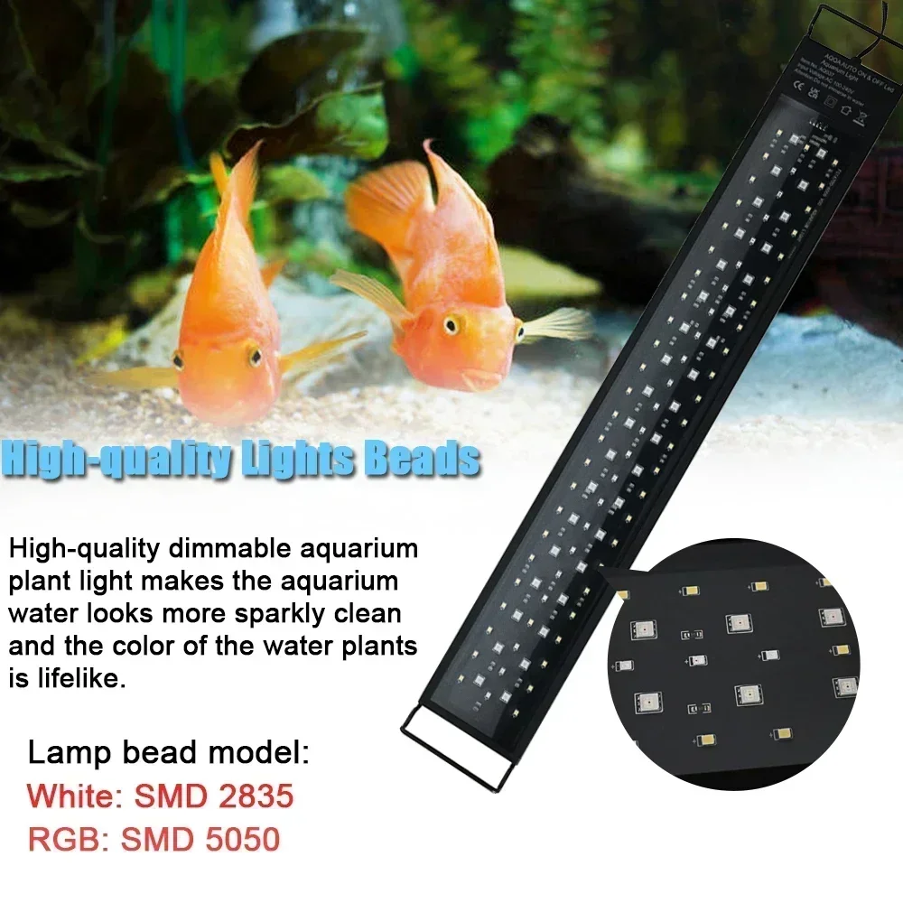 IP68 Waterproof Aquarium LED L - Aquarium Plant Light Spectrum recension och pris