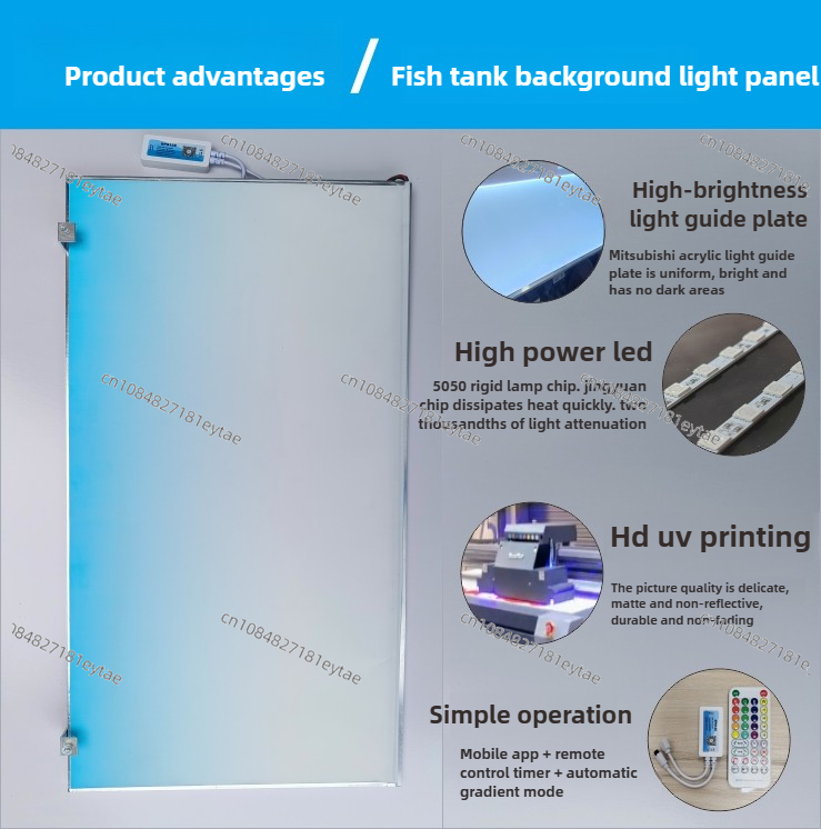 Fish Tank Background Light Boa - Led Planted Tank Light recension och pris