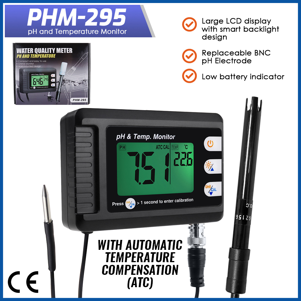 Professional Accurate PH Meter - Planted Aquarium Test Kit recension och pris