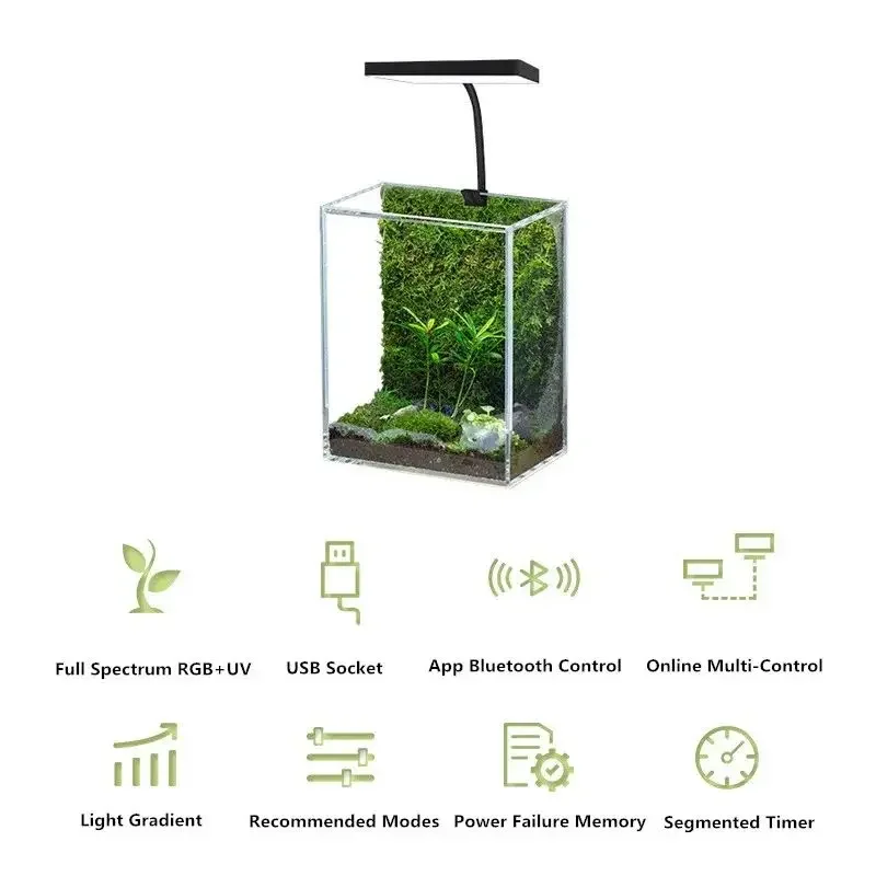 WEEK AQUA Mag Pro USB Nano Aqu - Aquarium Plant Light Spectrum recension och pris