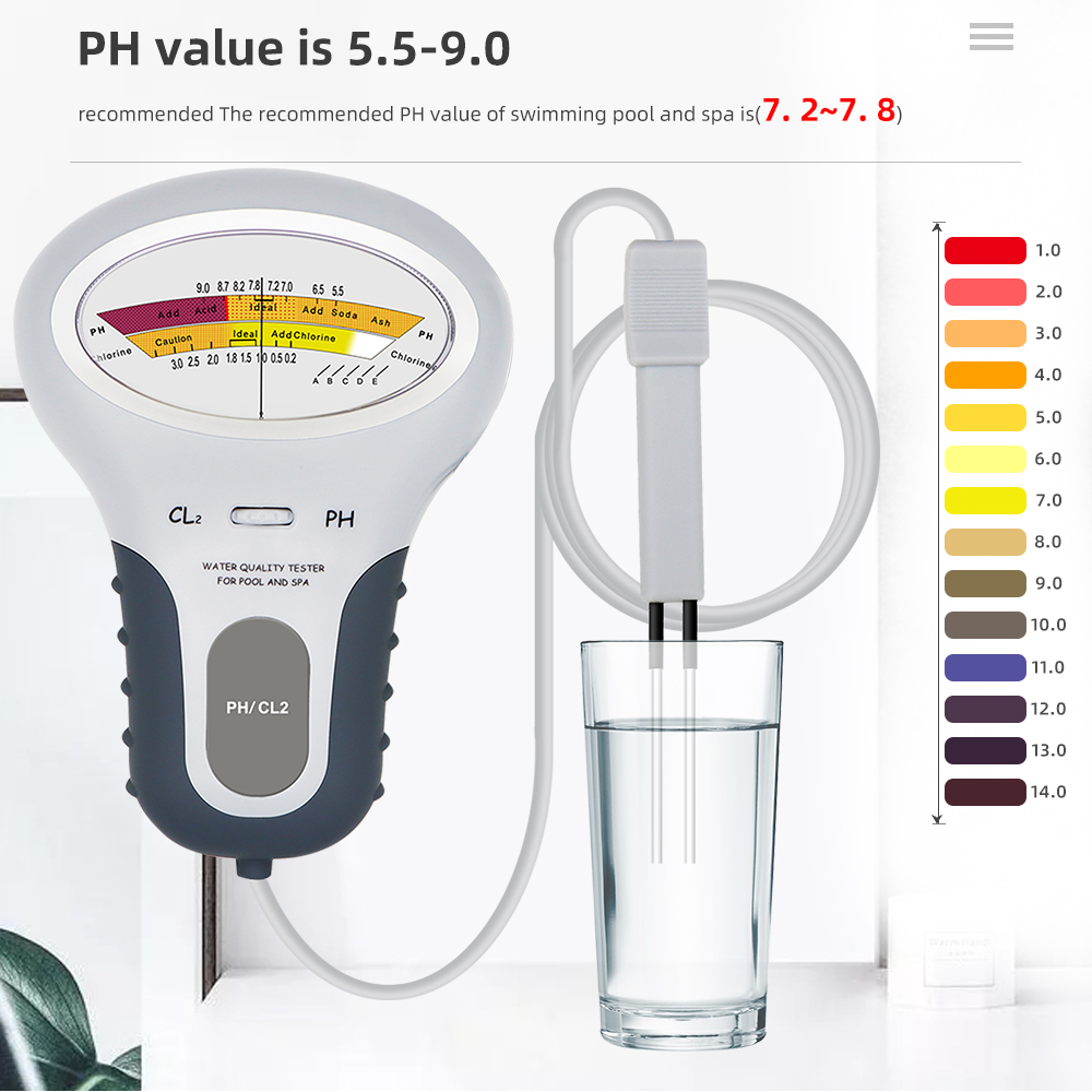 2 In 1 Chlorine Detector PH &  - Planted Aquarium Test Kit recension och pris