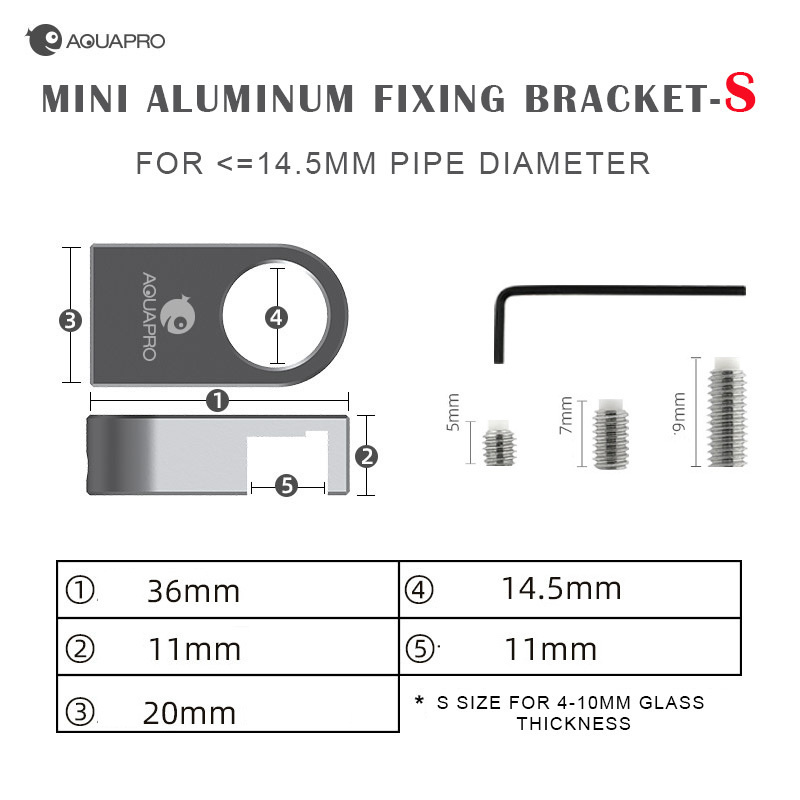 Aquarium Mini Aluminum Alloy H - Aquarium Planted Tank Filter recension och pris