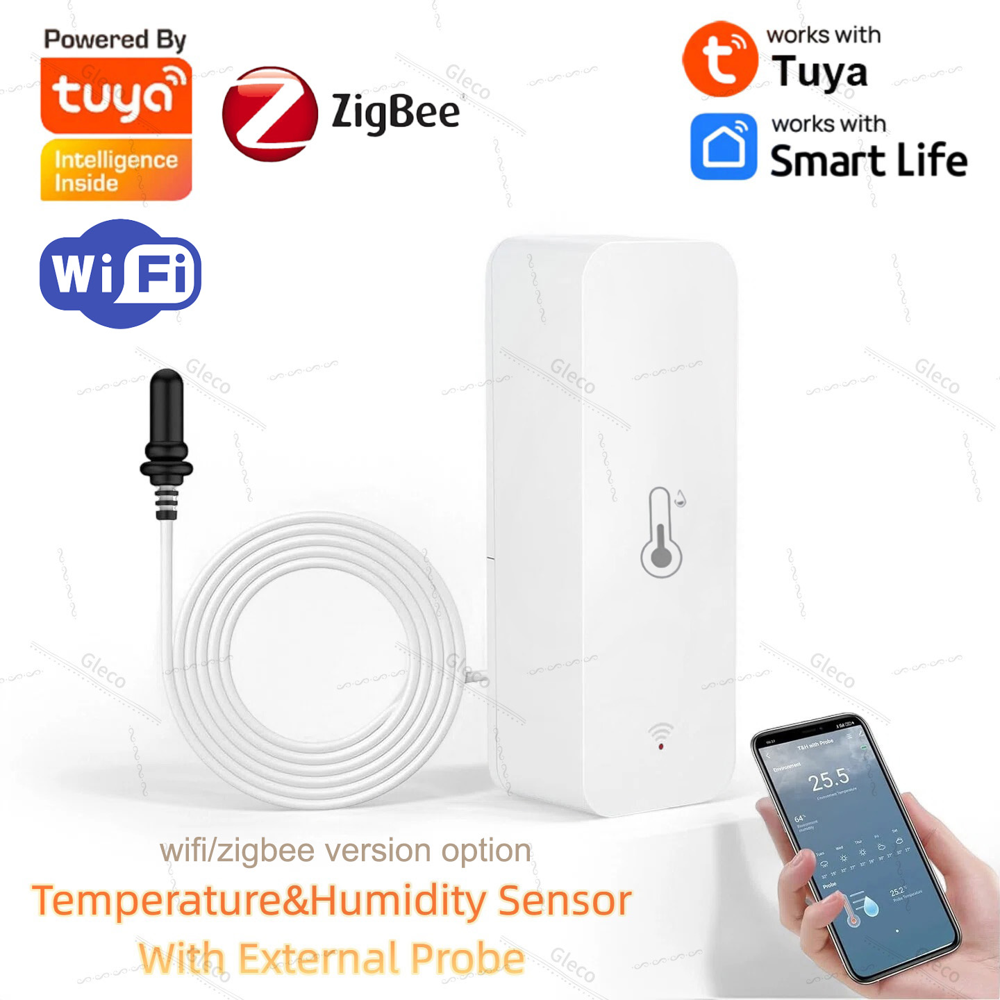 Tuya Wifi Zigbee Temperature a - Aquarium Planting recension och pris