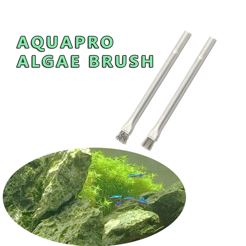 Aquapro Algae Brush Cleaning B - Planted Aquarium Tools recension och pris