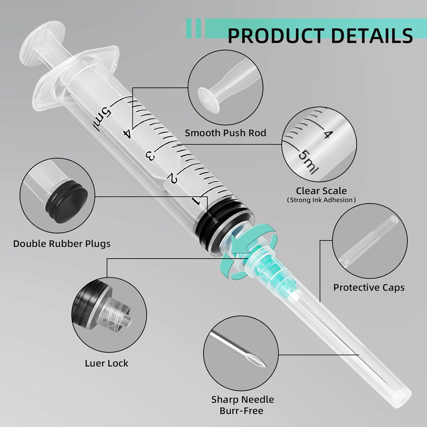 5ml Luer Lock Syringe, Suitabl - Aquarium Planting recension och pris
