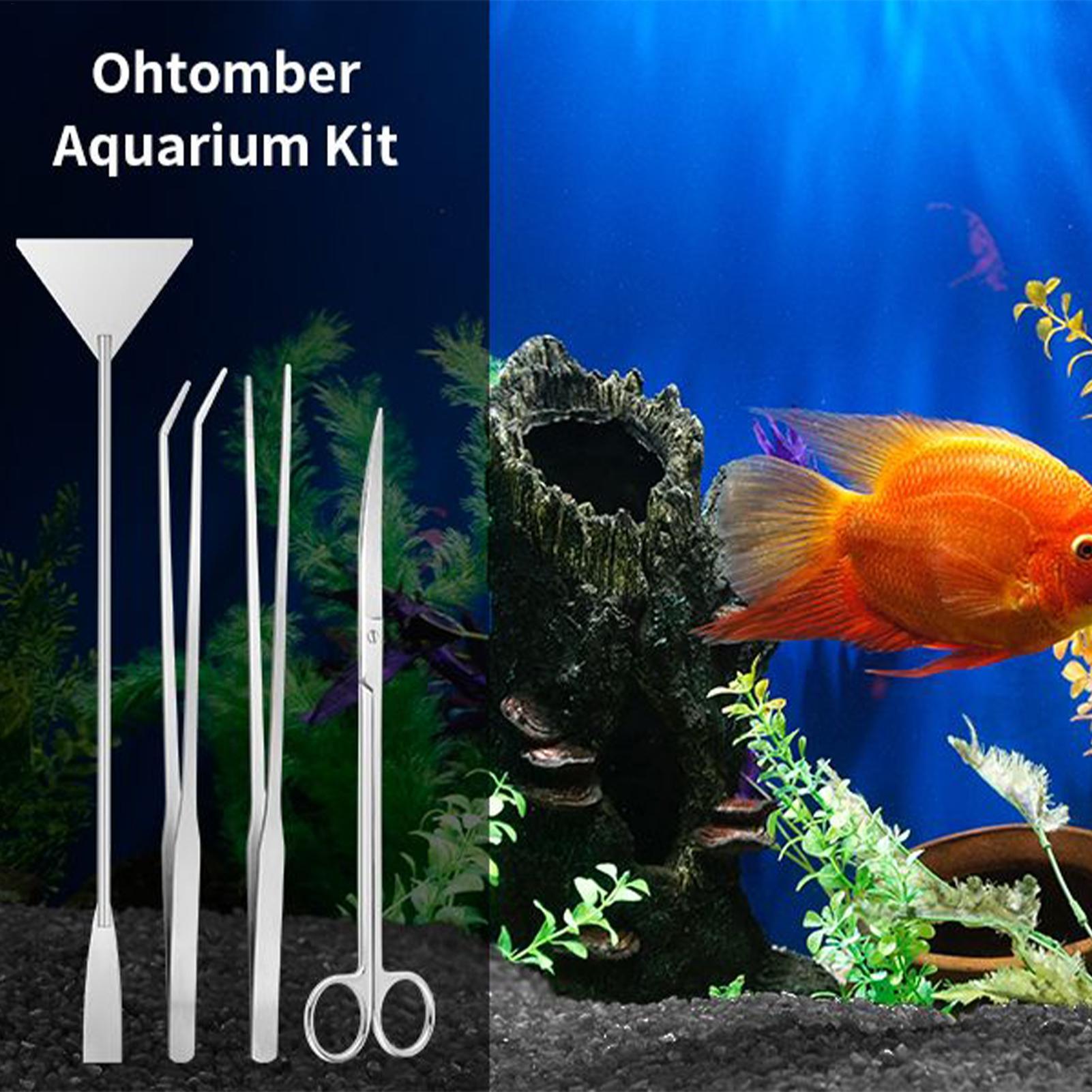 4pcs Aquarium Tool Kit Stainle - Planted Aquarium Maintenance Kit recension och pris