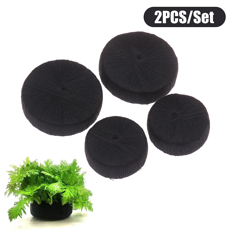 2Pcs Black Fish Tank Water Gra - Aquasoil Substrate recension och pris