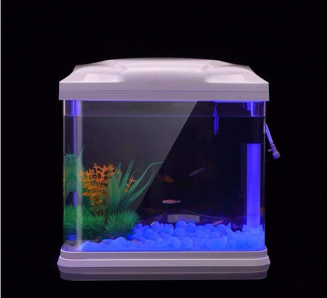 Fish Tank Rocks Glow Blue Pebb - Aquarium Planting recension och pris