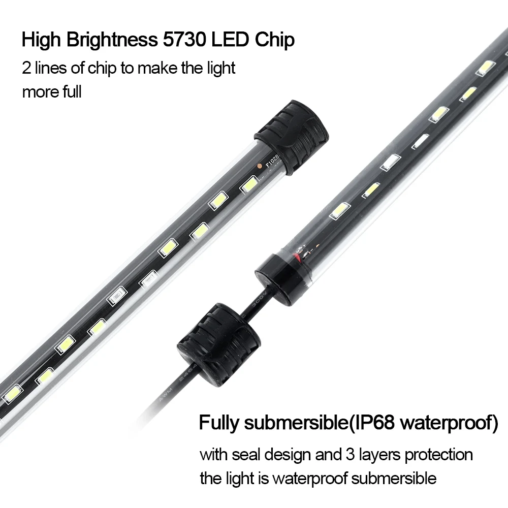 58CM  Aquarium Light LED Plant - Led Planted Tank Light recension och pris