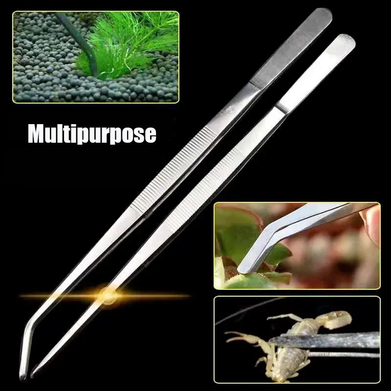 48cm Stainless Steel Tweezers  - Planted Aquarium Maintenance Kit recension och pris