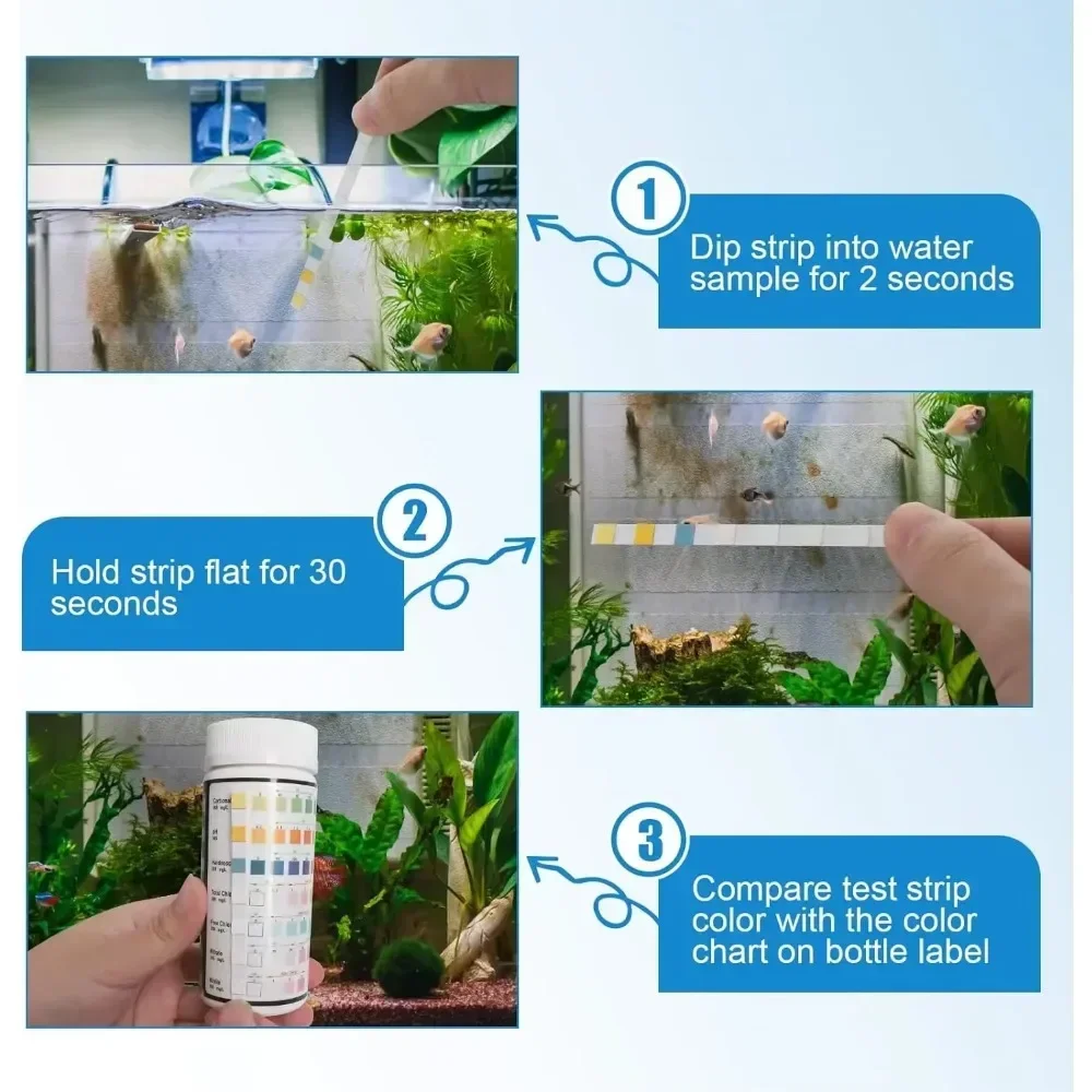 New Swimming Pool Aquarium Wat - Planted Aquarium Test Kit recension och pris