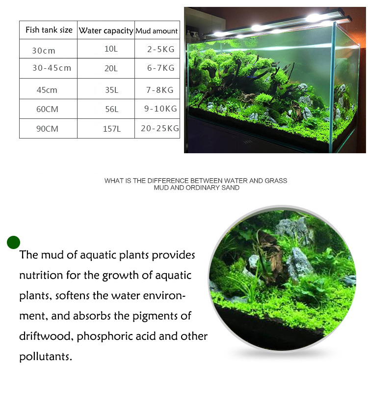 Aquarium Plant Seeds Soil Fish - Aquasoil Substrate recension och pris