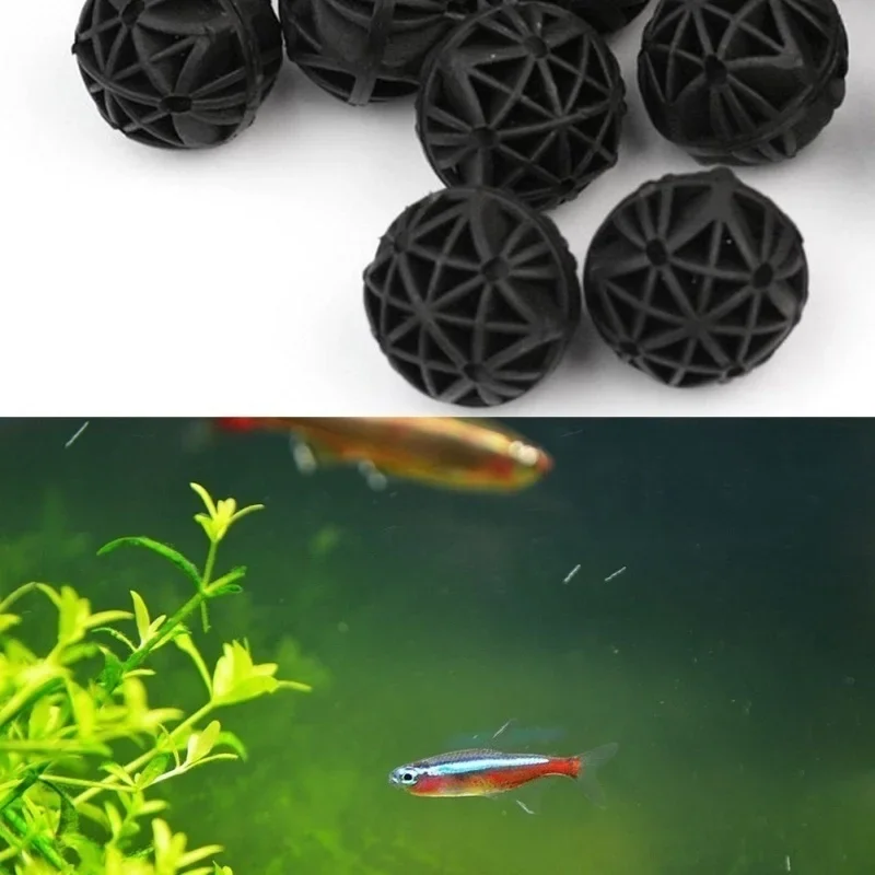 20Pcs 16mm Aquarium Filter Bio - Aquarium Planted Tank Filter recension och pris