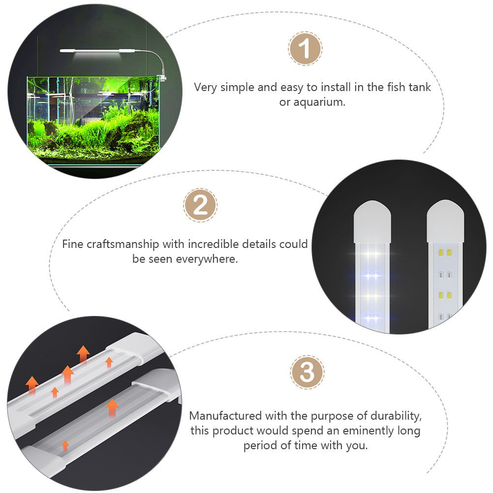 1Pcs Aquarium Lighting Fish Ta - Aquarium Planted Set Up recension och pris