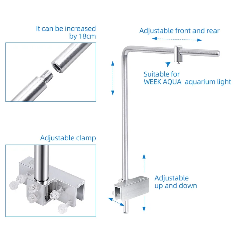 Week Aqua Light Stand Universa - Led Planted Tank Light recension och pris