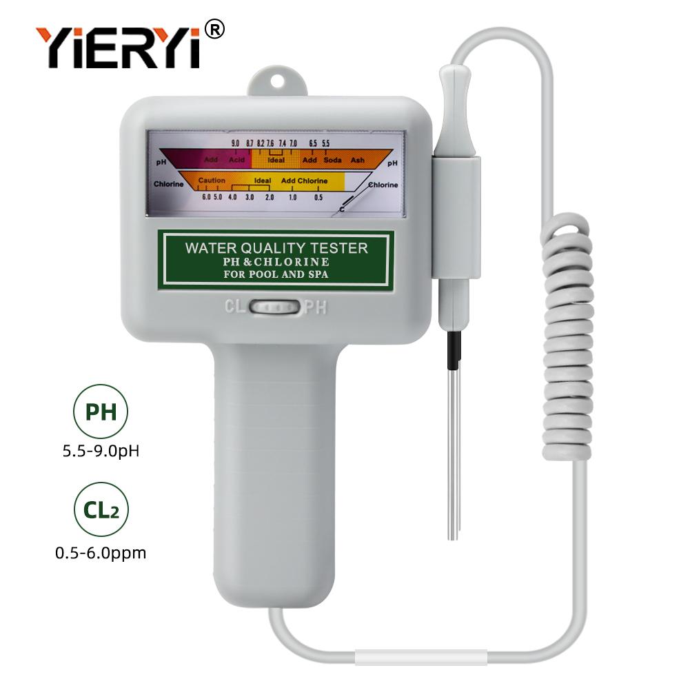 Yieryi 2 In 1 PH & CL2 Meter S - Planted Aquarium Test Kit recension och pris