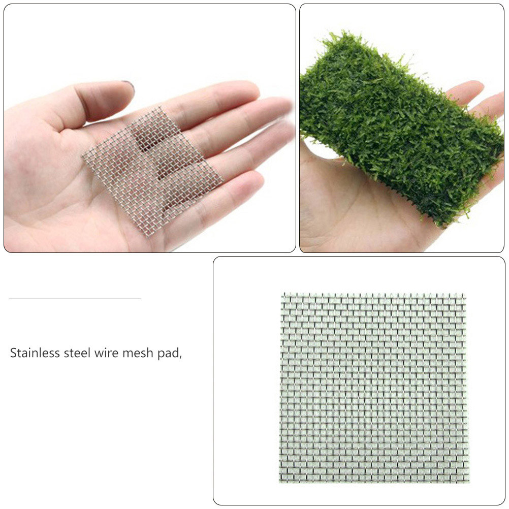 15Pcs Stainless Steel Mesh Pad - Aquarium Planting recension och pris