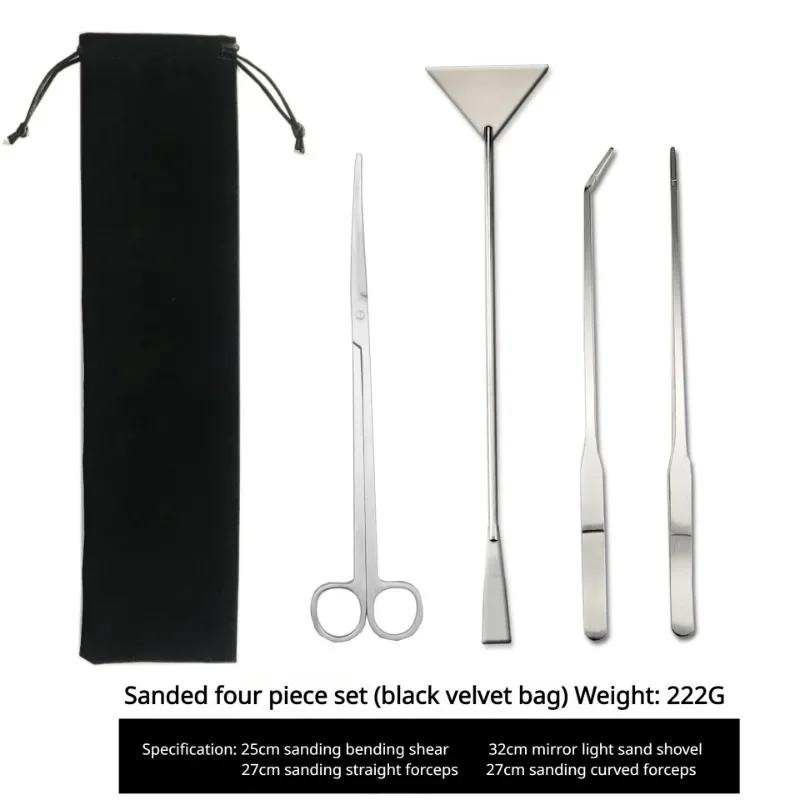 Water Grass Scissors Set Four  - Planted Aquarium Maintenance Kit recension och pris