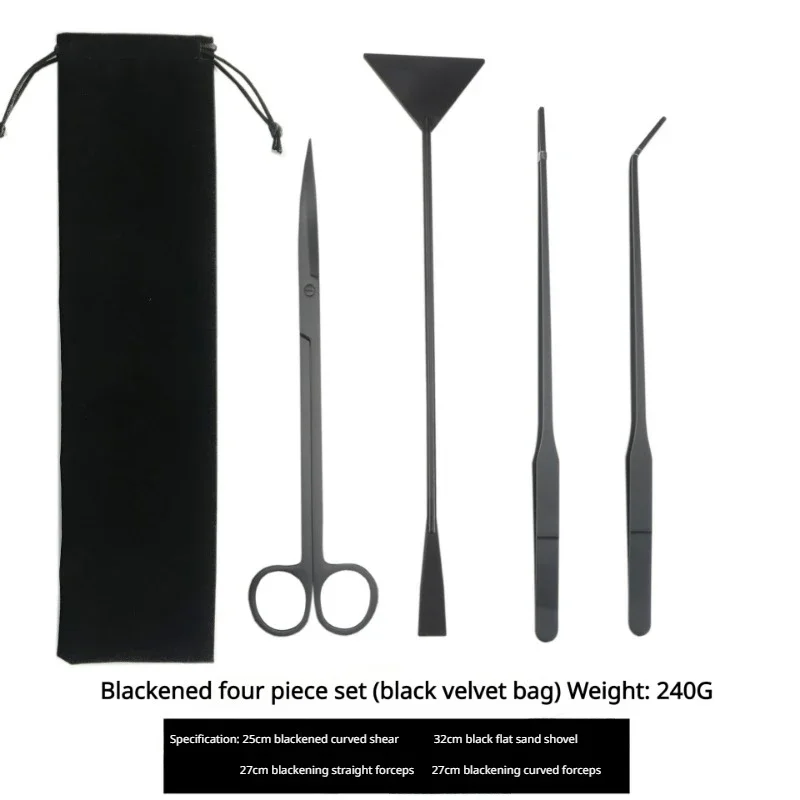 Water Grass Scissors Set Four  - Planted Aquarium Maintenance Kit recension och pris
