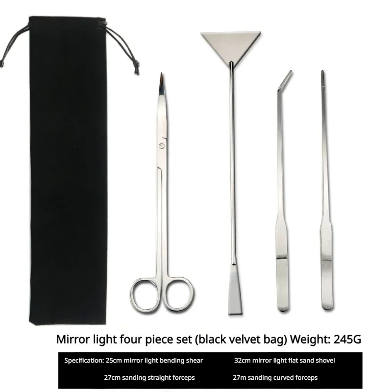 Water Grass Scissors Set Four  - Planted Aquarium Maintenance Kit recension och pris